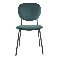 3S. x Home Lot de chaises SUZUKA avec son design scandinave vert New