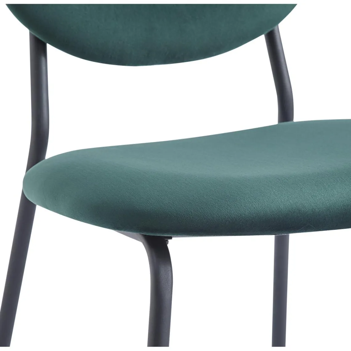 3S. x Home Lot de chaises SUZUKA avec son design scandinave vert New
