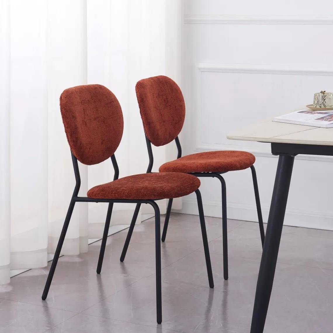 3S. x Home Lot de chaises SUZUKA avec son design scandinave Sale
