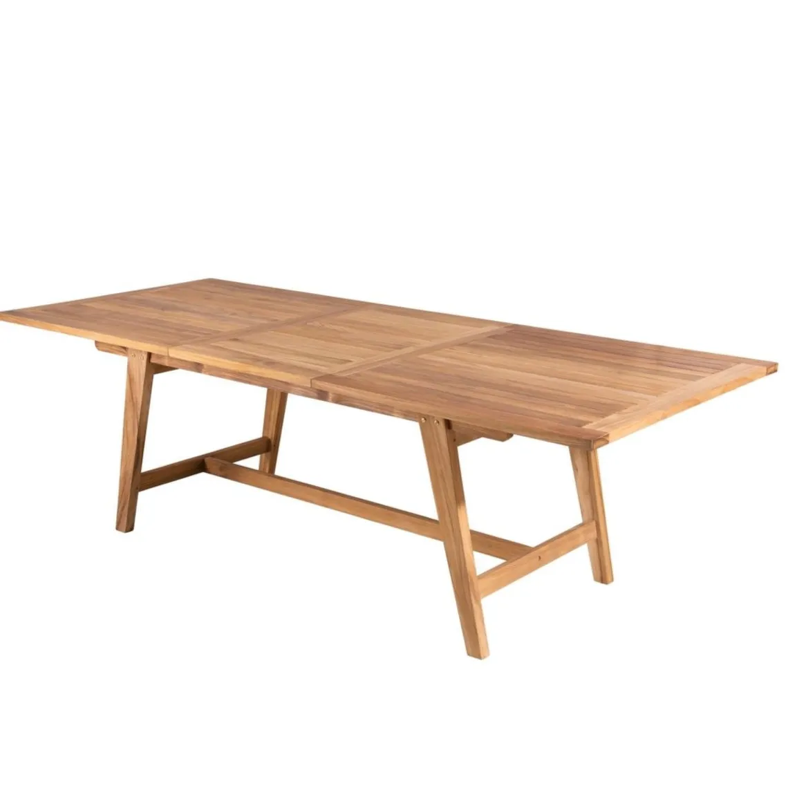 Macabane Lot n°151 Salon de jardin en teck 8/10 personnes FUN Clearance