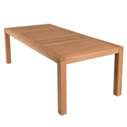 Macabane Lot n°167 Salon de jardin en teck et textilène 8/10 personnes New