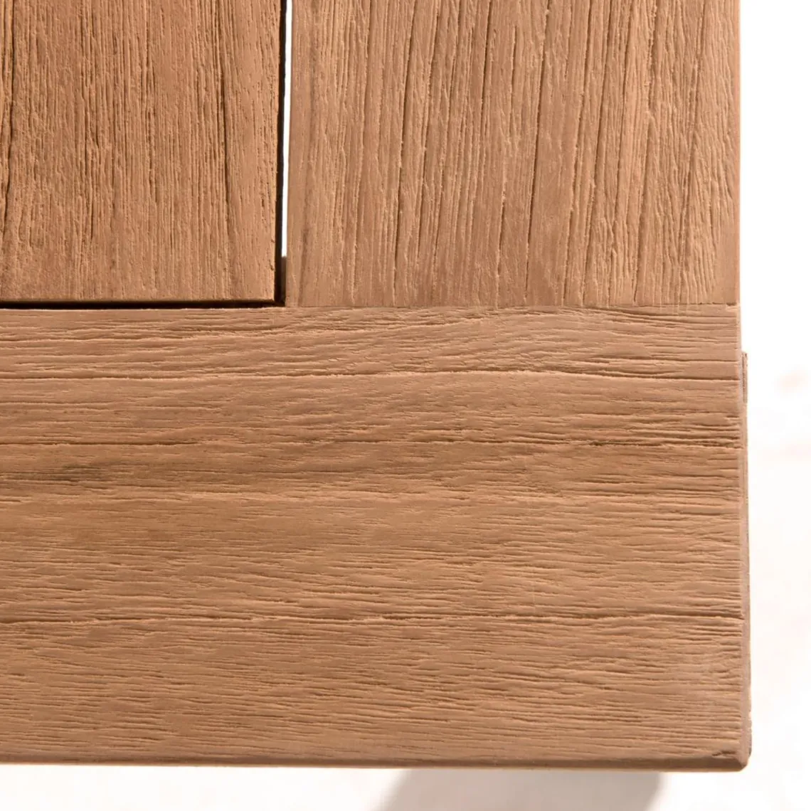 Macabane Lot n°167 Salon de jardin en teck et textilène 8/10 personnes New