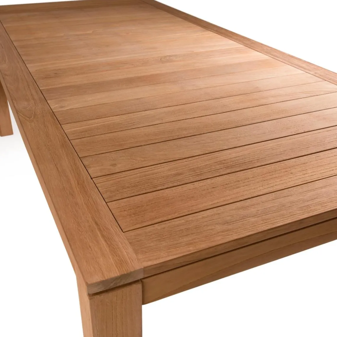 Macabane Lot n°167 Salon de jardin en teck et textilène 8/10 personnes New