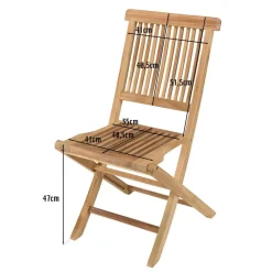 Macabane Lot n°152 Salon de jardin en teck 8/10 personnes FUN Best