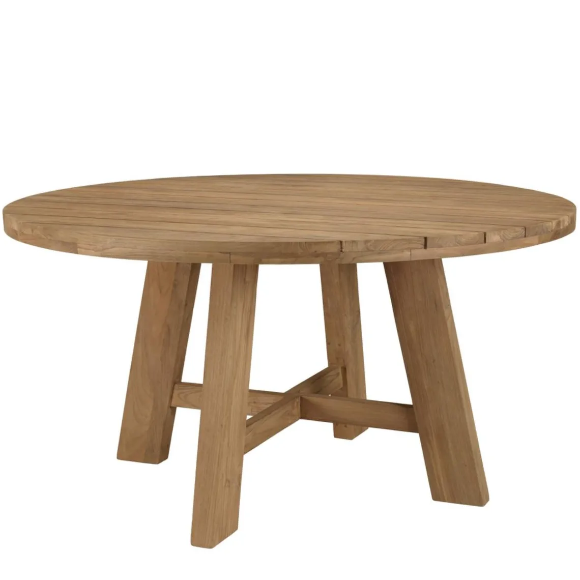 Macabane Lot n°29 Salon de jardin teck recyclé rotin synthétique 4 personnes VALERIA New