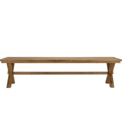 Macabane Lot n°10 Salon de jardin teck recyclé rotin synthétique 8 à 10 personnes VALERIA Best