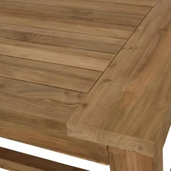 Macabane Lot n°6 Salon de jardin teck recyclé rotin synthétique 8/10 personnes KALLY Outlet