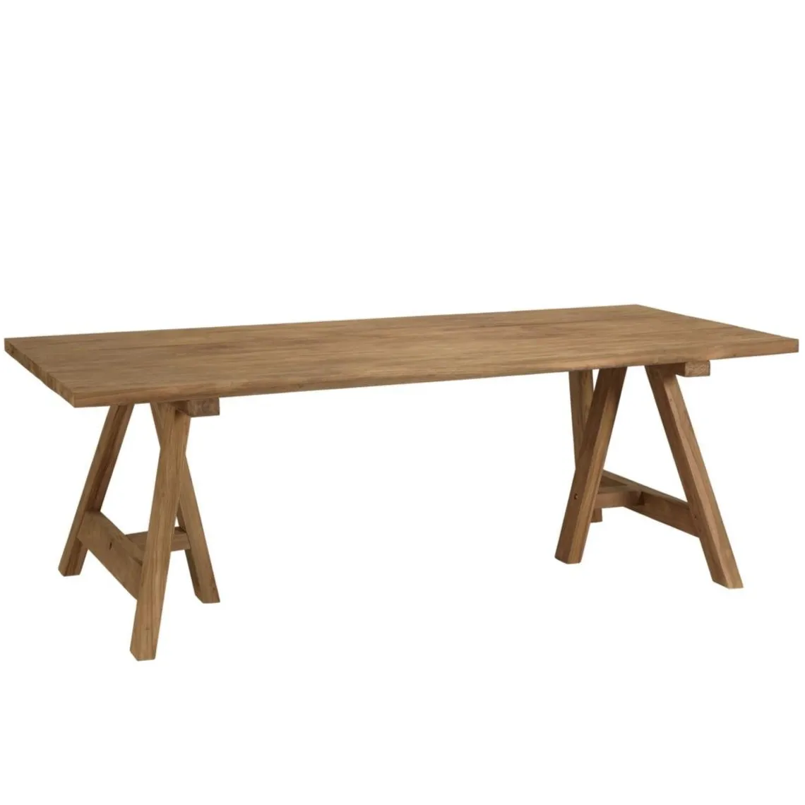 Macabane Lot n°17 Salon de jardin teck recyclé rotin synthétique 6 personnes VALERIA Discount