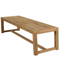 Macabane Lot n°8 Salon de jardin teck recyclé rotin synthétique 8/10 personnes KALLY Outlet