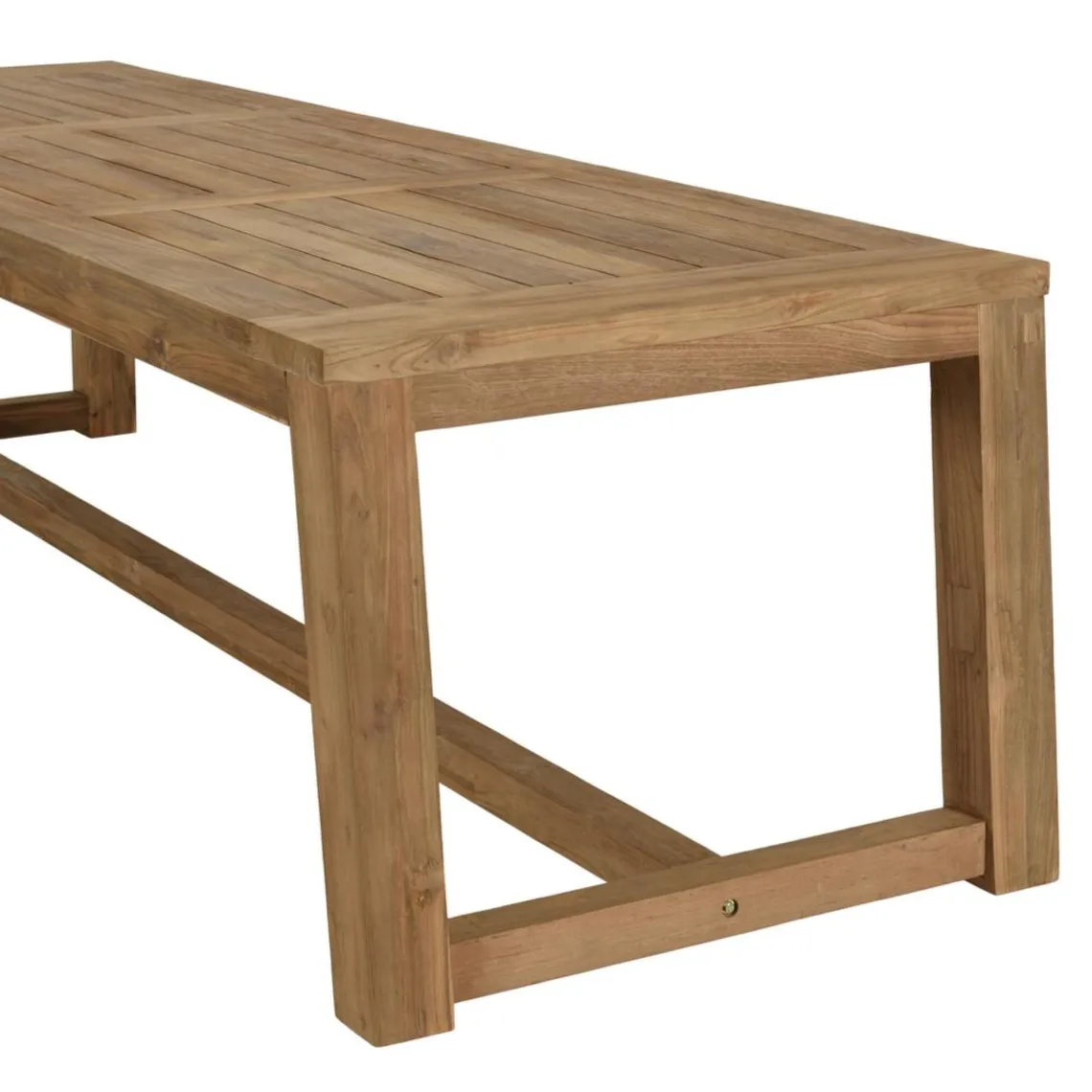 Macabane Lot n°8 Salon de jardin teck recyclé rotin synthétique 8/10 personnes KALLY Outlet