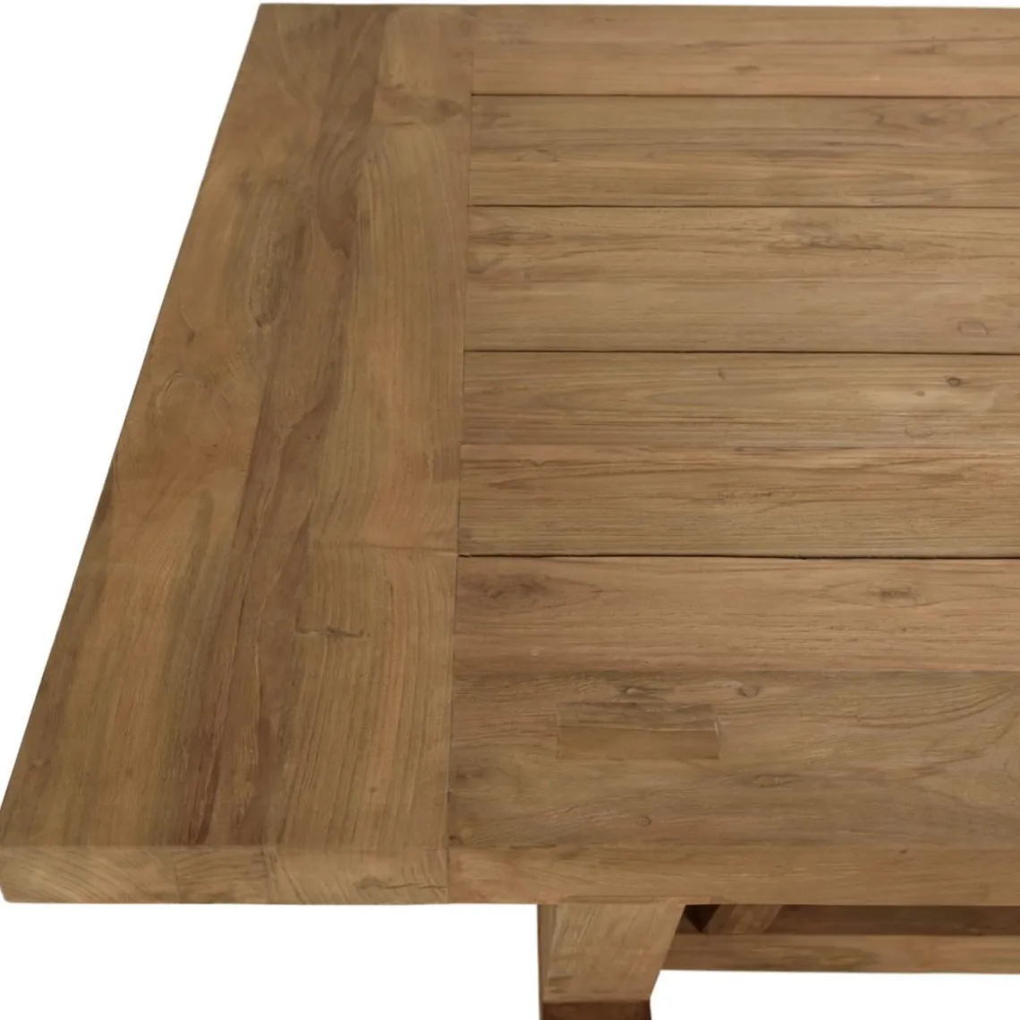 Macabane Lot n°14 Salon de jardin teck recyclé rotin synthétique 6 personnes VALERIA Discount