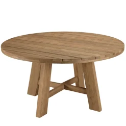 Macabane Lot n°28 Salon de jardin teck recyclé et rotin synthétique KALLY Online