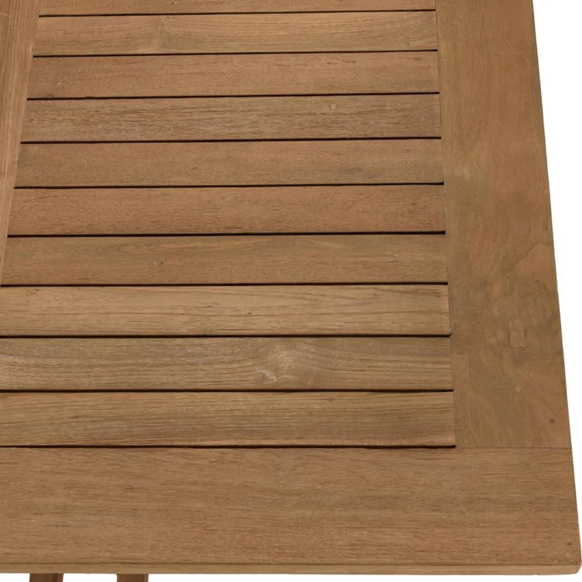 Macabane Lot n°19 Salon de jardin teck recyclé rotin synthétique 4 personnes VALERIA New