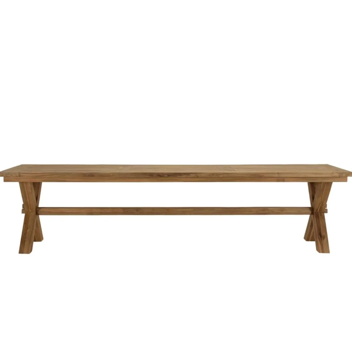 Macabane Lot n°7 Salon de jardin teck recyclé rotin synthétique 8 à 10 personnes VALERIA New