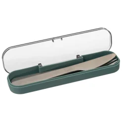 3S. x Home Lunch box double compartiments avec couverts - vert Best