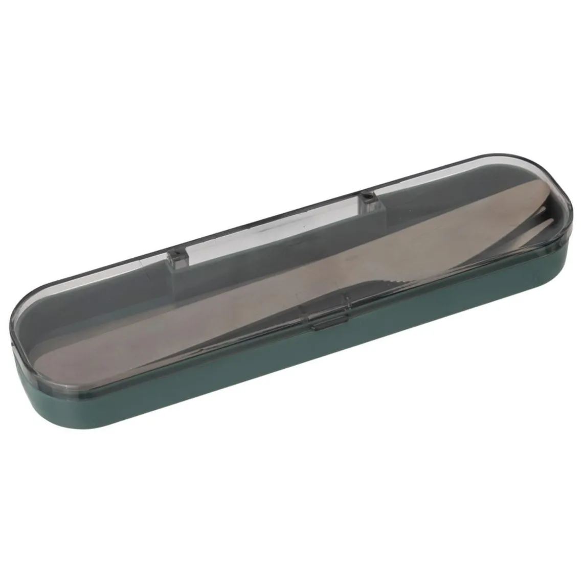 3S. x Home Lunch box double compartiments avec couverts - gris Hot