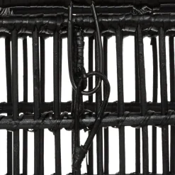 3S. x Home Malle en Rotin Noir LUM X3 Discount