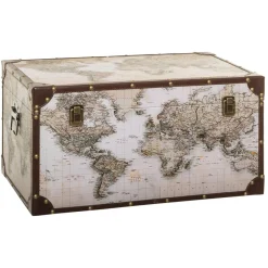 3S. x Home Malle Mappemonde Loft (lot de 4)