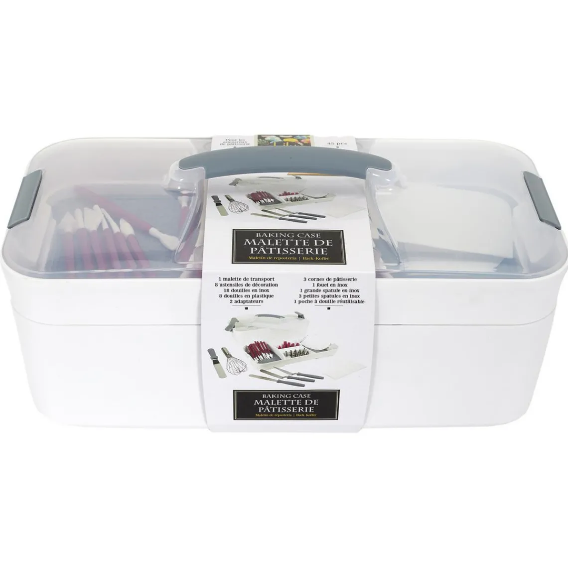 3S. x Home Mallette De Pâtisserie 45pieces Discount