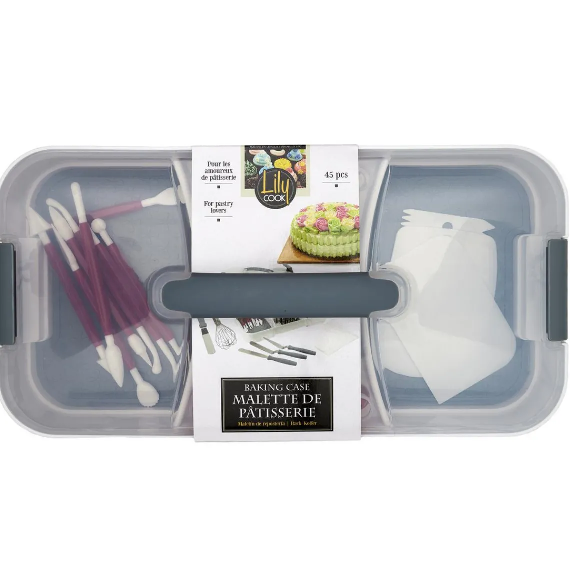 3S. x Home Mallette De Pâtisserie 45pieces Discount