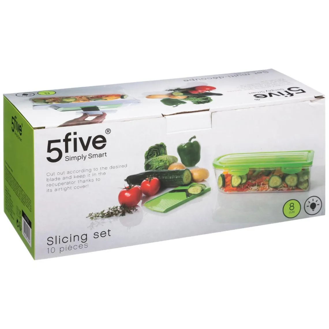 3S. x Home Mandoline Multi-découpe 10 piècesvoir Hot