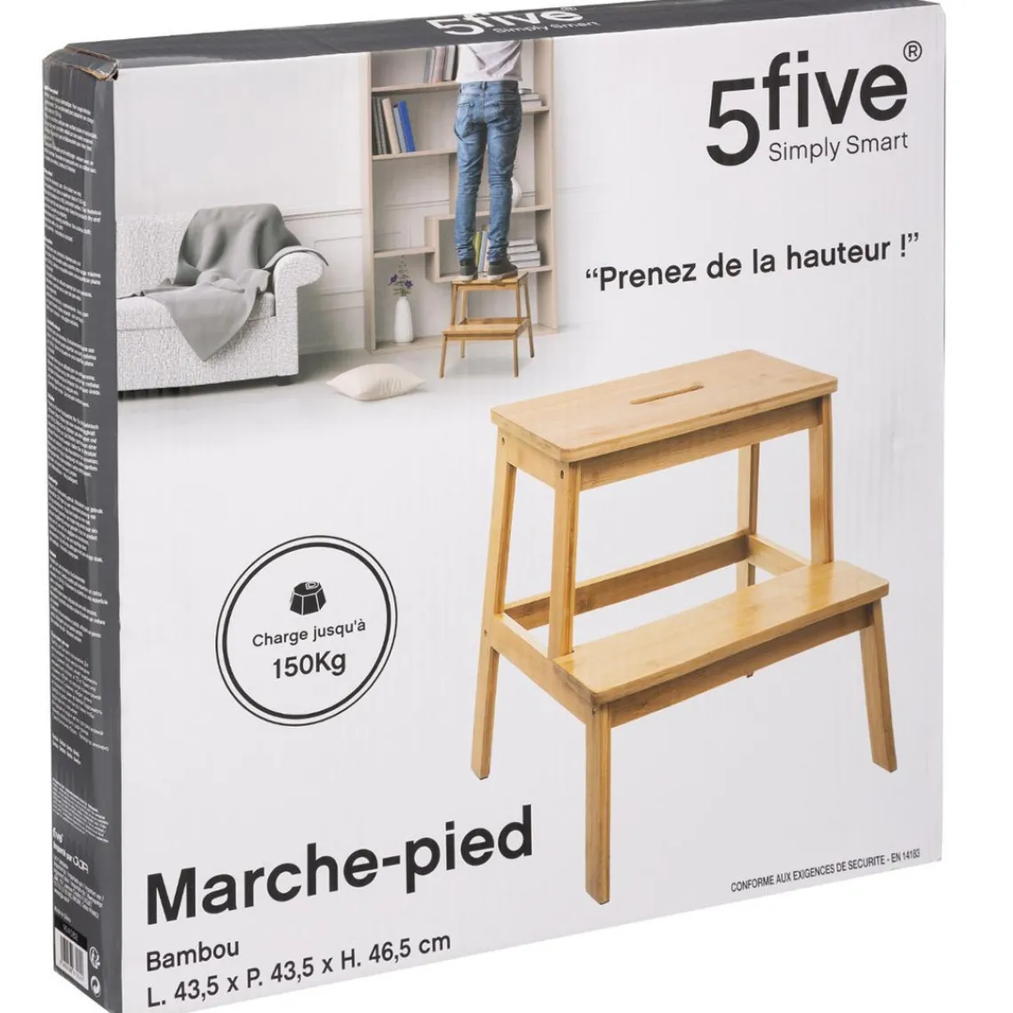 3S. x Home Marchepied bambou 2 marches Online