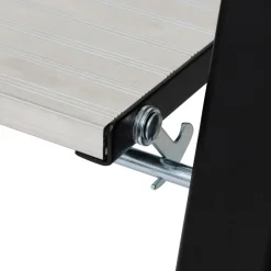 3S. x Home Marchepied en aluminium gris 2 marches Clearance