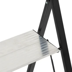 3S. x Home Marchepied en aluminium gris 2 marches Clearance