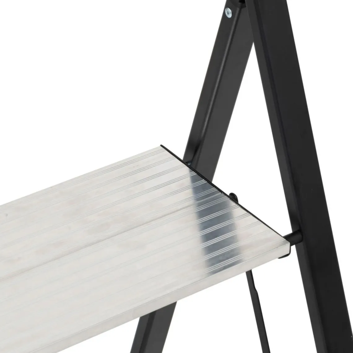 3S. x Home Marchepied en aluminium gris 2 marches Clearance