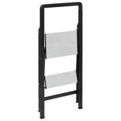 3S. x Home Marchepied en aluminium gris 2 marches Clearance