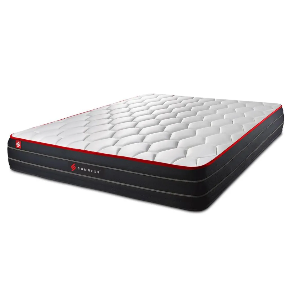 Somness Matelas BOOST ressorts ensaches et memoire de forme