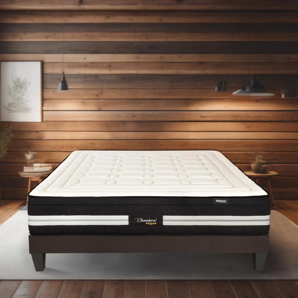 Bellecour Matelas CHAMBORD Noir
