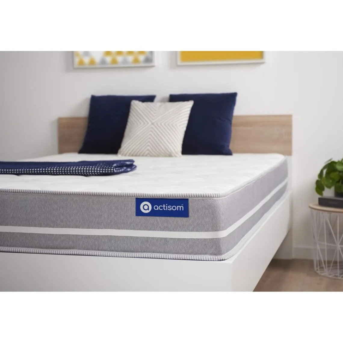 ACTISOM Matelas Latex memoire de forme ACTILATEX TOUCH 3 zones de confort Sale