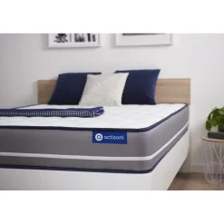 ACTISOM Matelas Latex memoire de forme ACTILATEX PUR 3 zones de confort Discount