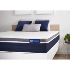 ACTISOM Matelas Latex memoire de forme Maxi epaisseur 7 zones de confort Online