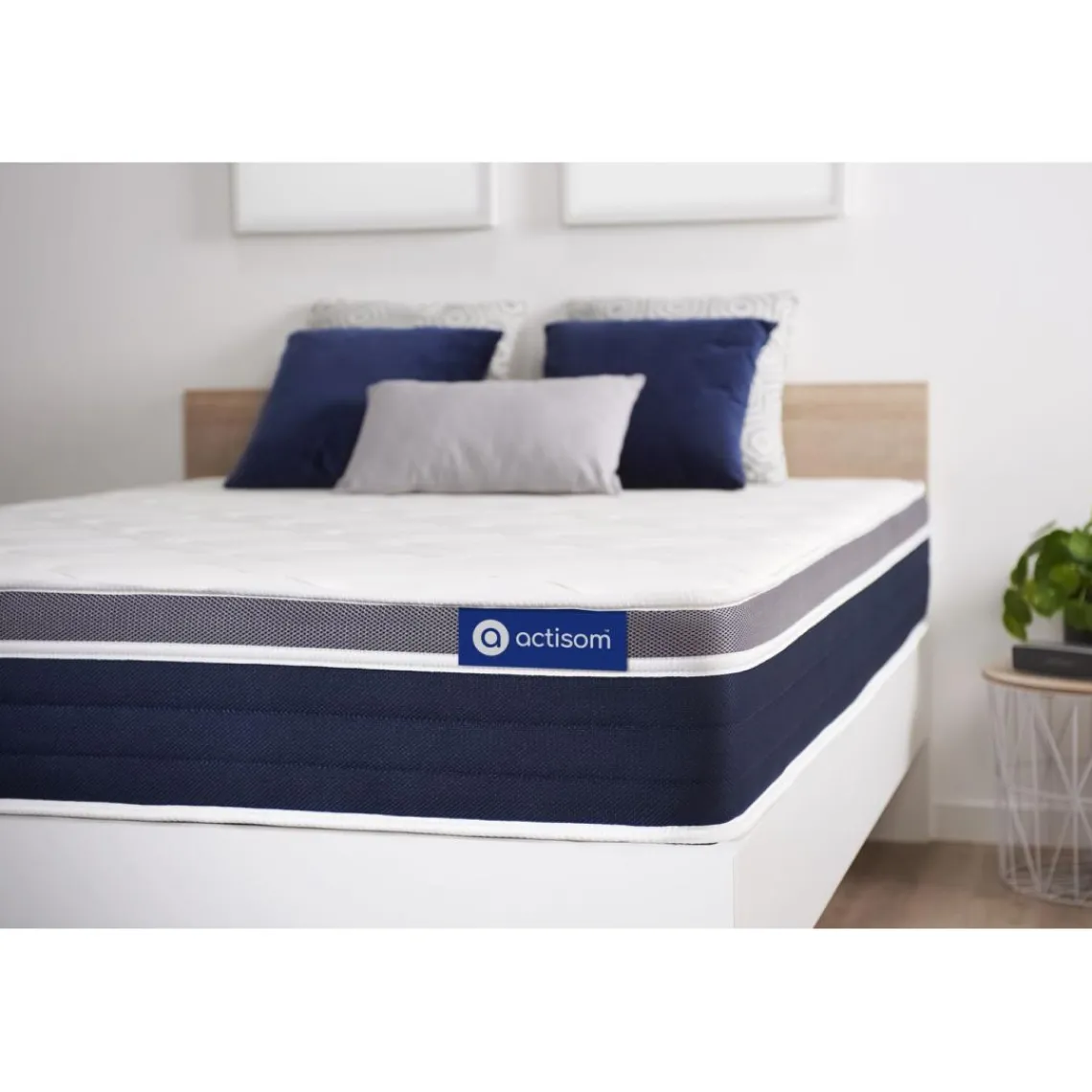 ACTISOM Matelas Latex memoire de forme Maxi epaisseur 7 zones de confort Online