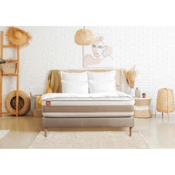 Marmottes & Co Matelas LE DÉLICAT Ressorts ensaches Memoire de forme 5 zones de confort