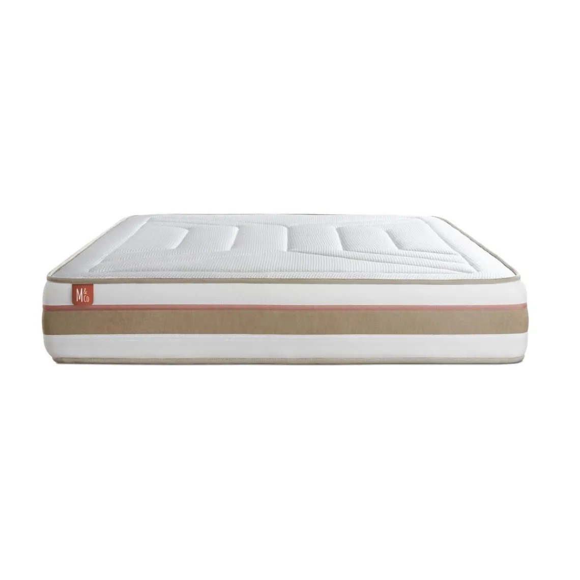 Marmottes & Co Matelas LE TENDRE Ressorts ensaches Memoire de forme 7 zones de confort Clearance