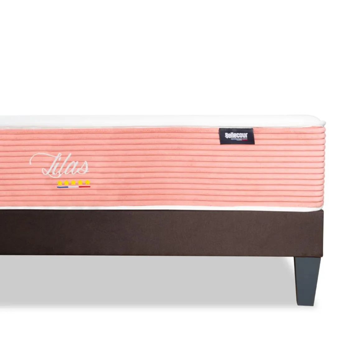 Bellecour Matelas LILAS en mousse Rose Discount