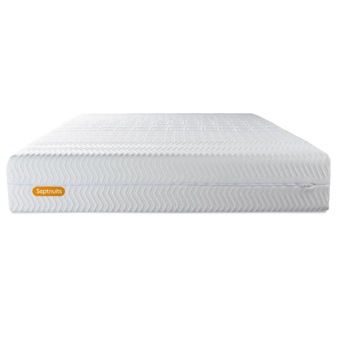 Septnuits Matelas Memo Bio Mousse a memoire de forme 5 zones de confort Maxi epaisseur Dehoussable Sale