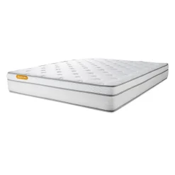 Septnuits Matelas Memo Luxe Ressorts ensaches memoire de forme 5 zones de confort MAXI epaisseur Discount