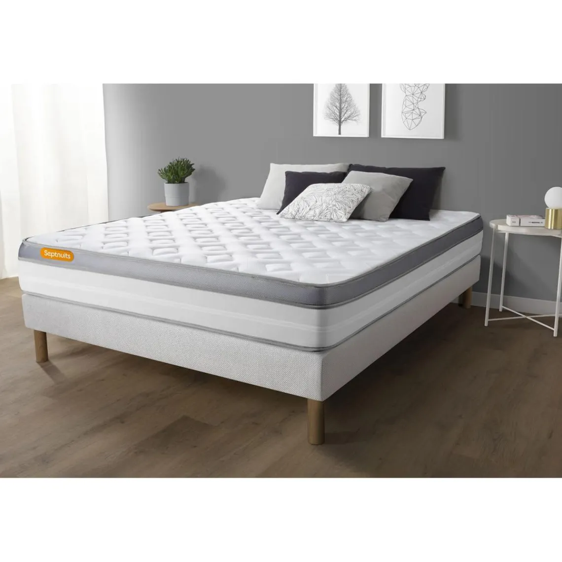 Septnuits Matelas Memo Zen Mousse a memoire de forme 5 zones de confort MAXI epaisseur Outlet