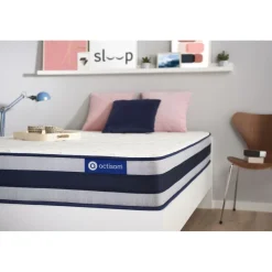 ACTISOM Matelas Memoire de forme ACTIMEMO ERGO Maxi epaisseur 5zones de confort Sale