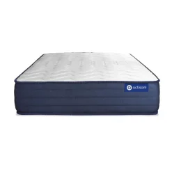 ACTISOM Matelas memoire de forme 5 zones de confort Bleu Best