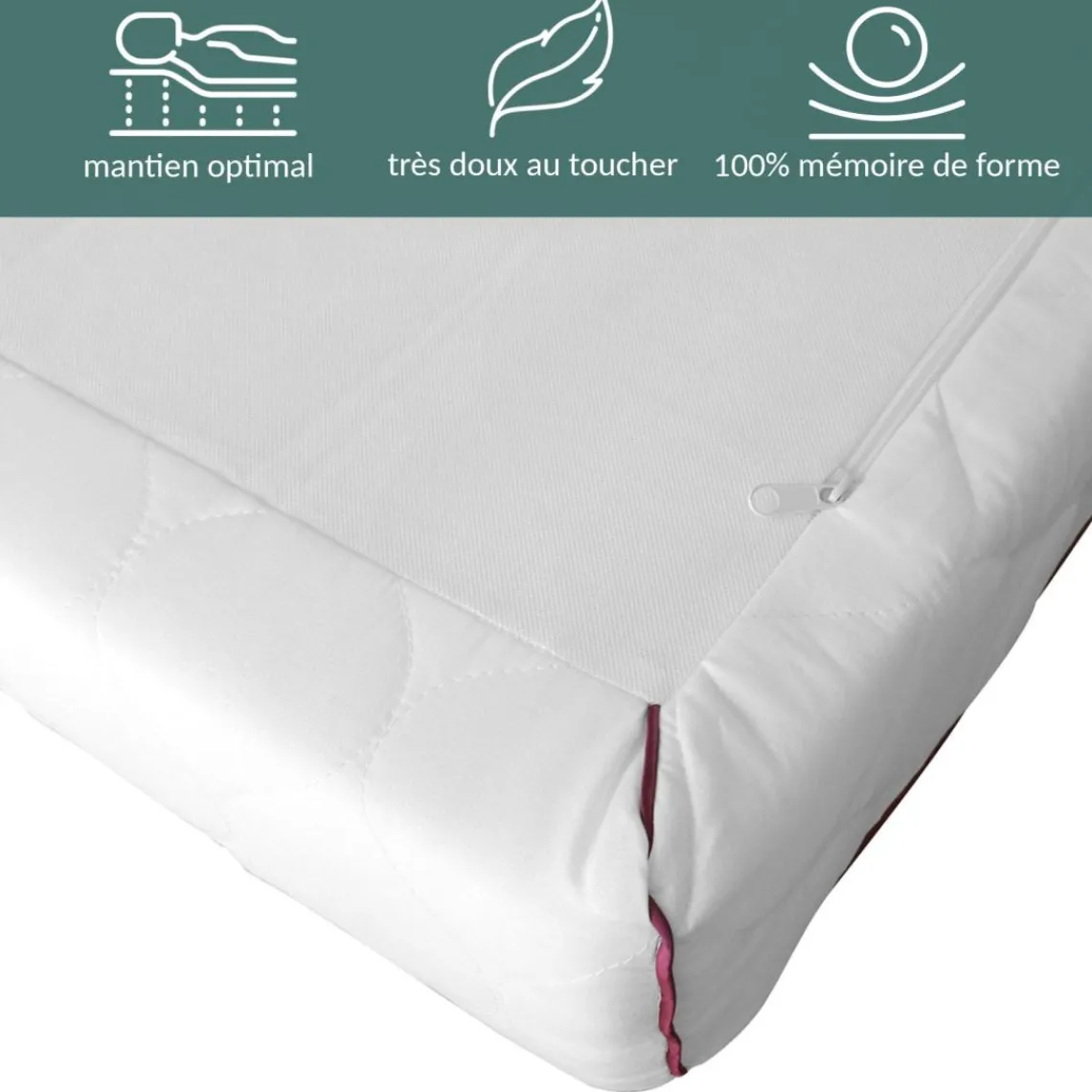 SAMPUR Matelas pour canape Lit convertible en mousse Outlet