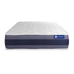 ACTISOM Matelas Ressorts ensaches Memoire de forme ACTIFLEX MORPHO Maxi epaisseur 5 zones de confort Clearance