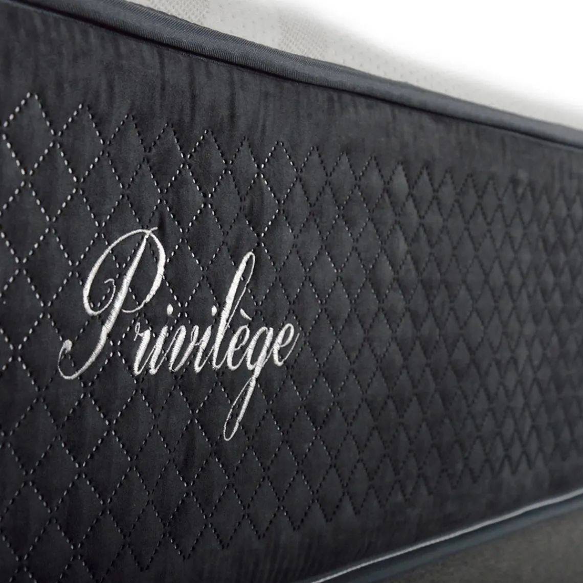 Bellecour Matelas Ressorts ensachés & Mémoire de forme PRIVILEGE Simple ep 30 cm - Compressé roulé Best