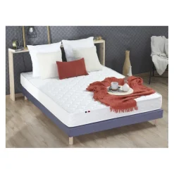 Selenia Matelas Roulé Accueil Latex 3 Zones INITIO - Bi Confort Mousse & Latex - Made In France Discount