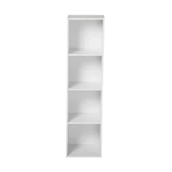 Calicosy Meuble à 4 cases en bois blanc Online