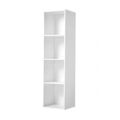 Calicosy Meuble à 4 cases en bois blanc Online